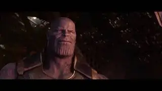 Avengers Infinity War 2018 -  Thanos sits on the Porch HD