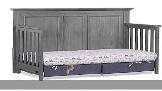 Oxford Baby Kenilworth 4-in-1 Convertible Crib, Graphite Gray, GreenGuard Gold Certified