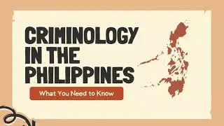 Criminology in the Philippines