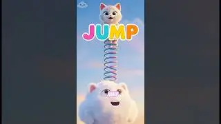 Run, Jump, Hop! 🐾 Animal Actions for toddlers 🐶🐱🦁 | Learn Fun Animals & Actions with Nubo
