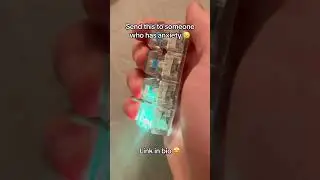 Get this Clicker Keyboard Fidget Keychain Link in bio 😮&zwj;💨 #fidget #viral #satisfying #keyboard