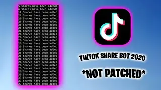 TikTok Share Bot *NOT PATCHED* 2022 (How To Get Share Bot) Free! Working Method