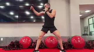 Sumo Squat High Low Jabs (jump opt)
