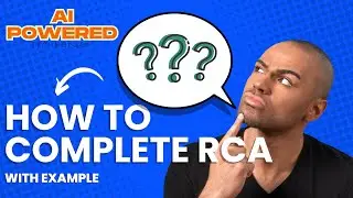 How to complete a root cause analysis with AI?