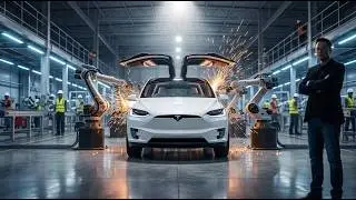 How Tesla Builds the Model X | Inside the Factory