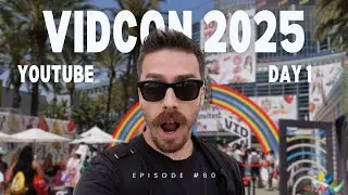 Celebrating Youtube's 20th Anniversary at VidCon Anaheim 2025 | Day 1 #vidcon2025 #vlog #influencer