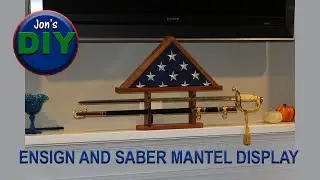 Shadow Box Mantel Display / Jon's DIY