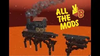 Minecraft MODDED: Volcano block (ATM8) LIVE #39 - Create and Powah problems!