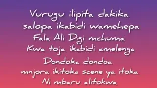 TOXIC LYRIKALI & MAURU GWAASH - VURUGU.                  [ Official Music Lyric ]