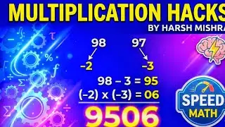 Maths Multiplication Hack tricks||2 sec || by Harsh mishra 