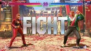 SF6 | Kazunoko (#1 C.Viper) VS Midori (#1 Marisa) | (X2) Ranked Match