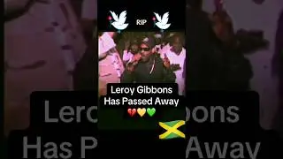 RIP Leroy Gibbons🇯🇲@Sandramundy #dancehall #reggae #music #icon #jamaica #caymanislands