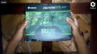 Eachine VR 007 VR007 5 8G 40CH HD Unboxing Cheap FPV Goggles