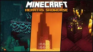 A Better Nether Update? - Hearths Mod Showcase
