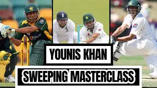 1 Golden Minute of Younis Khan Finest Sweep Shots: A Cricket MasterClass