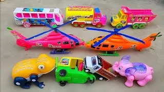 Transformers Bumblebee movie Animation Robot Truck Lego Gym Fail & Robbery Bank Police Car