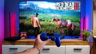 RDR 2 on PS4 Slim in 2025 | Tested on 65-Inch 4K TV POV