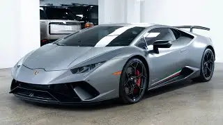 CNA08265 - 2018 Lamborghini Huracan Performante (Matte Grigio Titans)