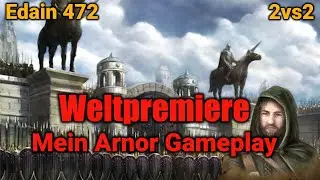 2v2 - Ich spiele mal Arnor ?! Edain Mod 4.7.2 Schlacht um Mittelerde 2 AdH