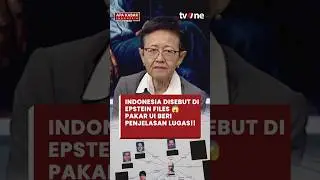 FAKTA MENGEJUTKAN! 😳 'Indonesia' Muncul di Epstein Files, Ini Penjelasan Pakar | AKIM tvOne