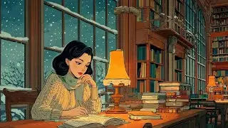 [playlist] 조용한 도서관에서, 창밖의 겨울을 바라보며 책과 함께하는 재즈 | Smooth Winter Jazz Playlist