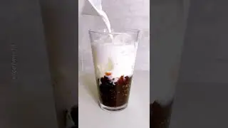 Iced jelly coffee #coffee #shorts