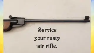 Air rifle restoration #air gun modification