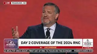 Sen. Ted Cruz's Electrifying Speech at the 2024 RNC in Milwaukee, WI | 7/16/2024