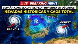 T&iacute;tulo: &iexcl;ESPA&Ntilde;A SE CONGELA! ❄️ Ola &Aacute;rtica Extrema, Borrasca Goretti y Alerta Roja por -14&deg;C