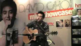David Choi mini showcase @ hmv Central
