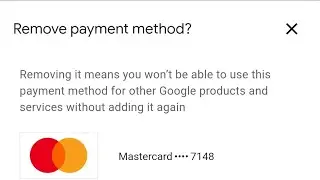 How to remove bank account in playstore | How to remove google play payment method #shorts