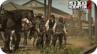 Original John Marston Final Train Robbery | Playing as Original John Marston in RDR2 Mod