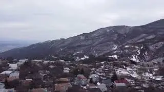 Georgia country side Tskneti Drone shot by Mavic Mini