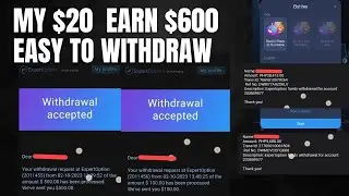 I Withdraw my $600 Profit In EXPERT OPTION | SO FAST AND EASY TO WITHDRAW YOUR PROFIT