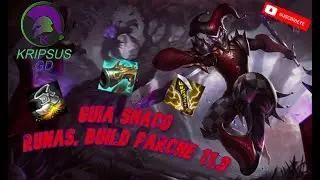 SHACO RUNAS Y BUILD COMPLETA (JUNGLA, SUPPORT)  PARCHE 11.3 GUIA BASICA &iquest;QUE ES LO MEJOR?