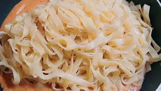 Just 560 Calories Creamy and Delicious Recipe | Chicken Roasted with Creamy Pasta