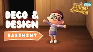 DECO & DESIGN | A typical basement | Animal Crossing New Horizons