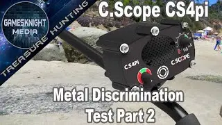 C Scope CS4PI Metals Discrimination Test Part 2