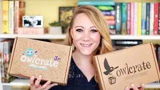 OWLCRATE & OWLCRATE JR  UNBOXING