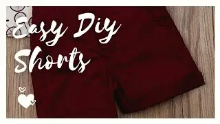 DIY SHORT PANT | Baby Boy Short Pant Cutting and Stitching | 3 yr Old Boy Pant Trousers