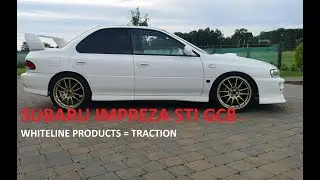 Subaru Impreza STI GC8 Aghadowey 2020 - down in power exhaust leak but still managed a 1.01min