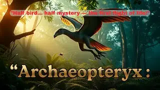 Archaeopteryx : Pehli Parwaaz ka Raaz | Ancient Flying Creature Mystery #archaeopteryx #prehistoric