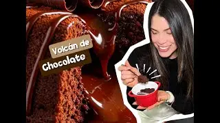 C&oacute;mo hacer un Volc&aacute;n de Chocolate casero 🍫👩&zwj;🍳 &iexcl;Listo en Minutos!