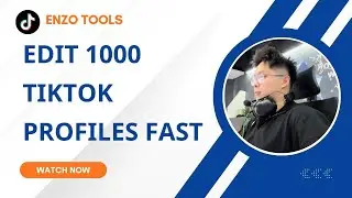 TikTok Bulk Profile Editor | Auto Change Bio, Name, Avatar