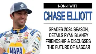 1-On-1 With Chase Elliott, Including 2024 Grades, Ryan Blaney Friendship, & What He Sees in Future