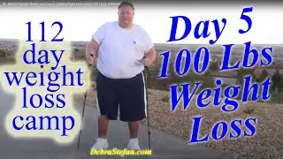 Morbid Obesity Weight Loss Camp-Trekking Poles Ease Joints |100 Lbs in 4 Months
