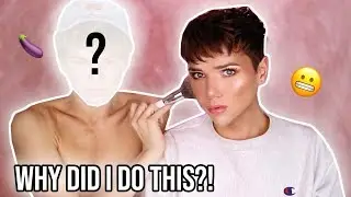 HOOKUP DOES MY MAKEUP!! I can't believe i'm posting this...