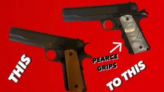 1911 UPGRADES .38 Super !! Amazon Grips