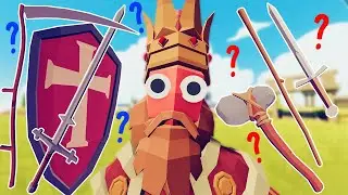 What Is The Strongest Weapon In TABS? - Melee Weapon Tournament - Totally Accurate Battle Simulator
