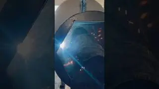 Welding the first ever insulated hex firebox #firebox #offsetsmoker #customsmoker #madeineurope